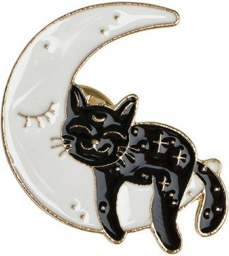 Изображение товара Набор значков Meshu Moon cats / MS_60347 (3шт)