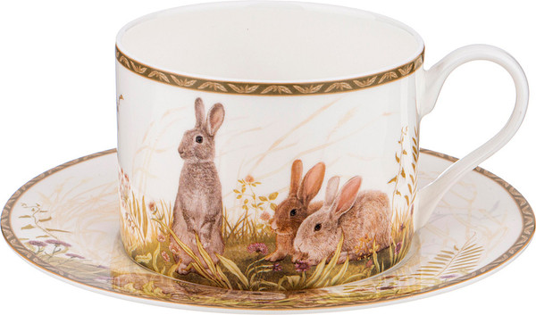 Изображение товара Чашка с блюдцем Lefard Охота 415-2222