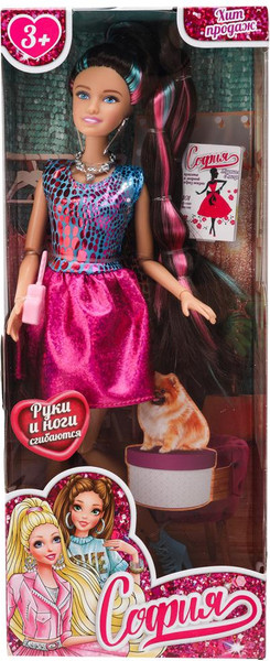 Изображение товара Кукла с аксессуарами Карапуз София / 66001-C49-S-BB