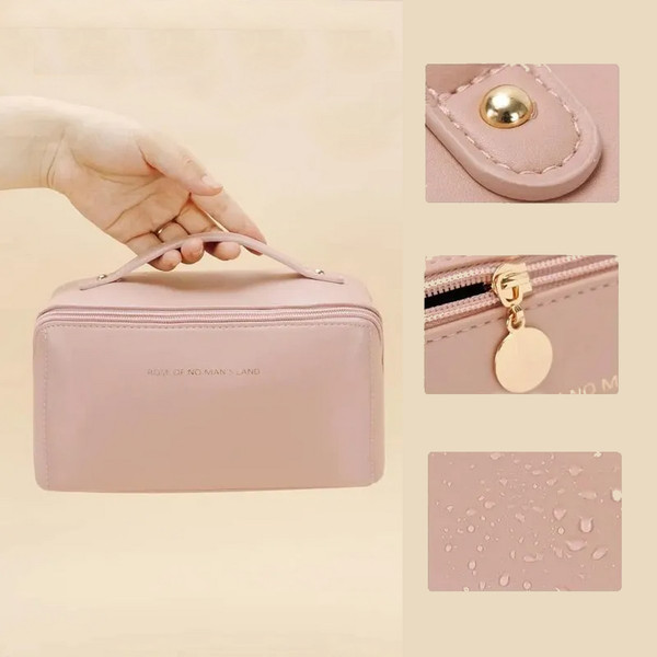 Изображение товара Косметичка Kristaller Charm Suitcase / 25065 (розовый)