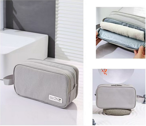 Изображение товара Косметичка Kristaller Travel Have A Good Trip / 25110 (серый)