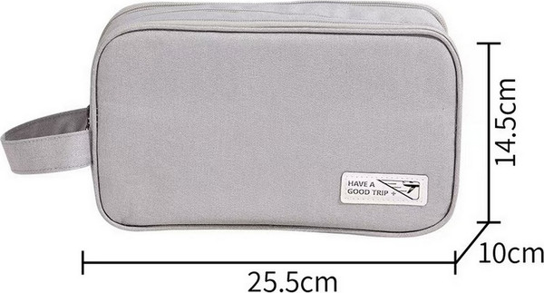 Изображение товара Косметичка Kristaller Travel Have A Good Trip / 25110 (серый)