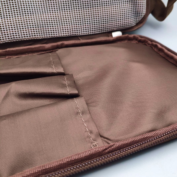 Изображение товара Косметичка Kristaller Travel Have A Good Trip / 25108 (коричневый)