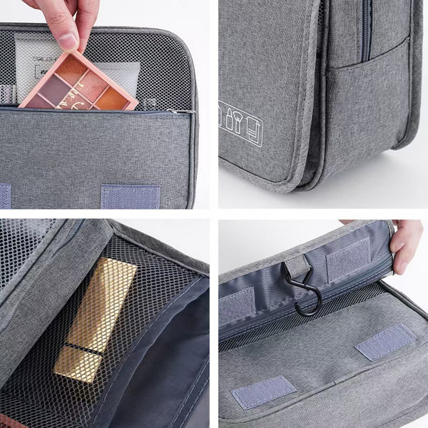 Изображение товара Косметичка Kristaller Travel Hook Classic / 25107 (серый)