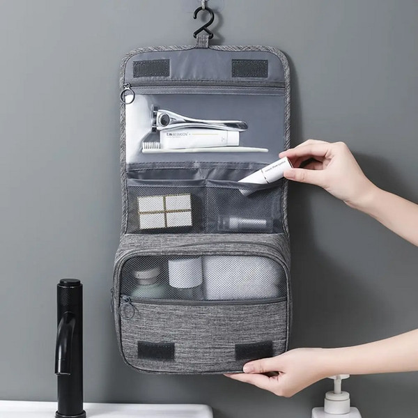 Изображение товара Косметичка Kristaller Travel Hook Classic / 25107 (серый)