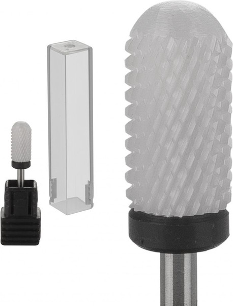 Изображение товара Фреза для маникюра Nail Art Керамическая цилиндр (черный)