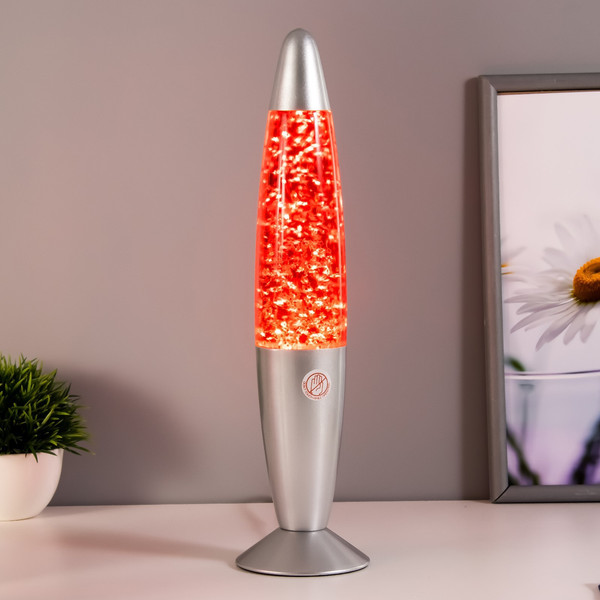 Изображение товара Ночник Risalux Лава. Блестки / 3484020 (золото)