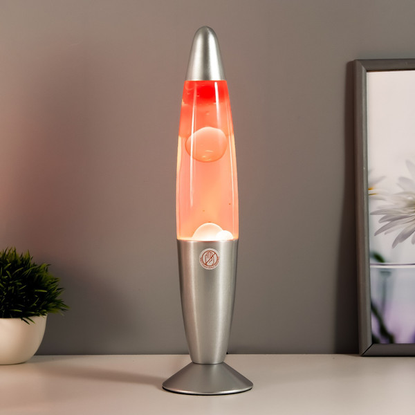 Изображение товара Ночник Risalux Лава / 3484018 (серебристый)