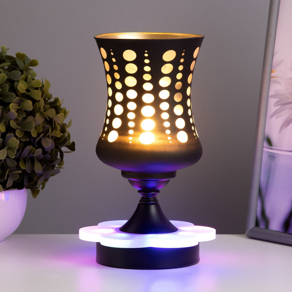 Изображение товара Аромалампа Risalux Круги / 9951665 (черный)