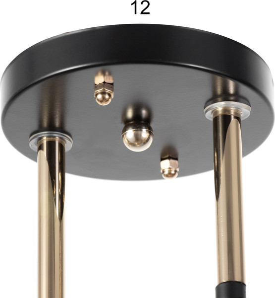 Изображение товара Люстра BayerLux Артемис 9920192 (черный/золото)