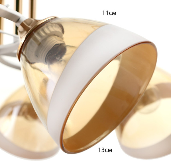 Изображение товара Люстра BayerLux Аделла 9227507 (белый/золото)