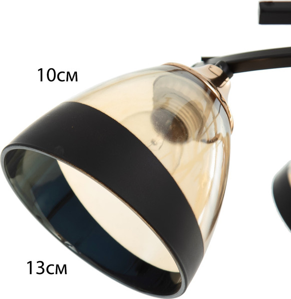 Изображение товара Люстра BayerLux Аделла 9227493 (черный/золото)