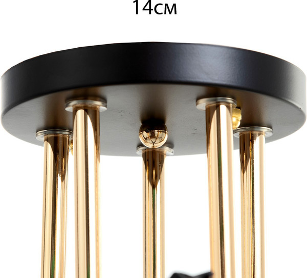 Изображение товара Люстра BayerLux Аделла 9227493 (черный/золото)