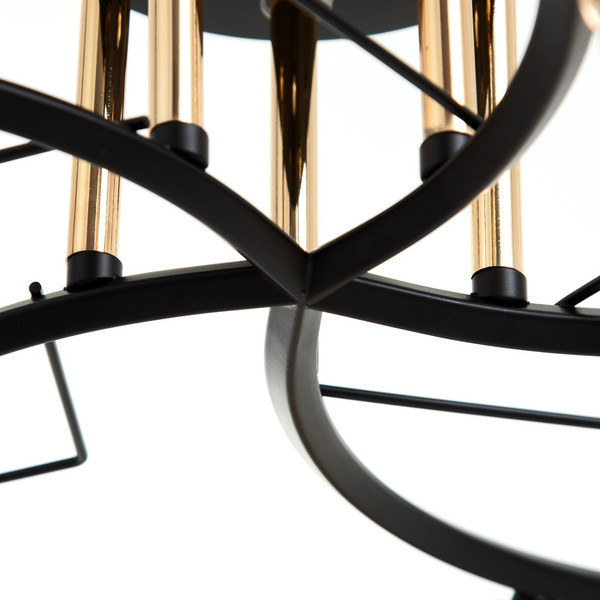 Изображение товара Люстра BayerLux Аделла 9227493 (черный/золото)