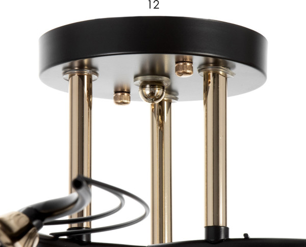 Изображение товара Люстра BayerLux Сальма 9643959 (черный)