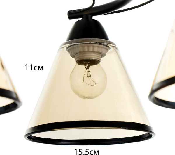 Изображение товара Люстра BayerLux Эдотт 9215092 (черный)