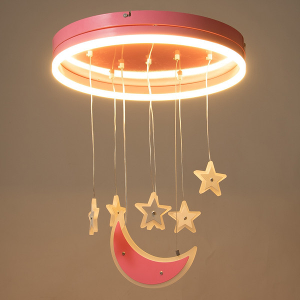 Изображение товара Люстра BayerLux Лунный свет 7527592 (розовый)