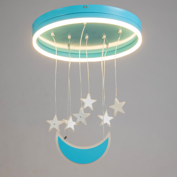 Изображение товара Люстра BayerLux Лунный свет 7527593 (синий)