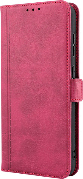 Изображение товара Чехол-книжка Case Book для Redmi Note 13 Pro Plus 5G с магнитной застежкой (темно-красный)