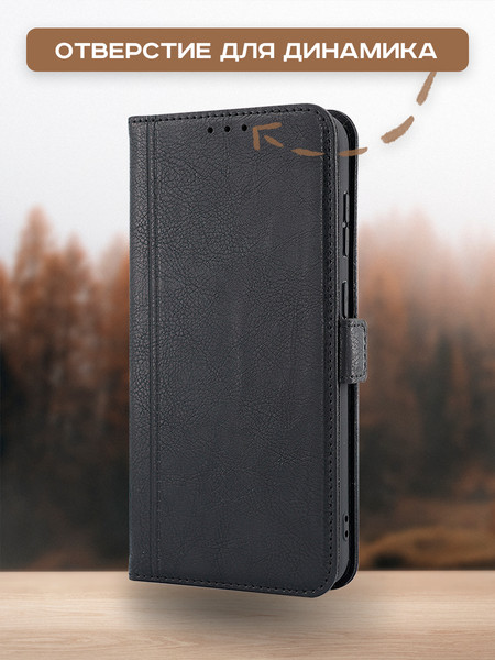 Изображение товара Чехол-книжка Case Book для Redmi Note 13 Pro Plus 5G с магнитной застежкой (черный)
