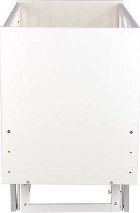 Изображение товара Детская кроватка Polini Kids Simple 342 с маятником / 0003168-16 (белый/серый)