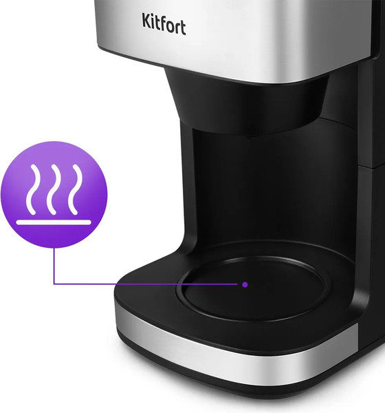 Изображение товара Кофемашина Kitfort КТ-7366