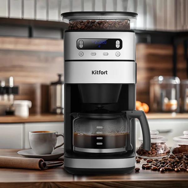 Изображение товара Кофемашина Kitfort КТ-7366