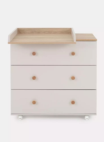 Изображение товара Комод пеленальный Rant Elsa / 121 (Crystal Beige, 80см)