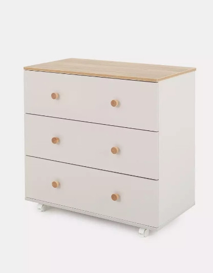 Изображение товара Комод пеленальный Rant Elsa / 121 (Crystal Beige, 80см)