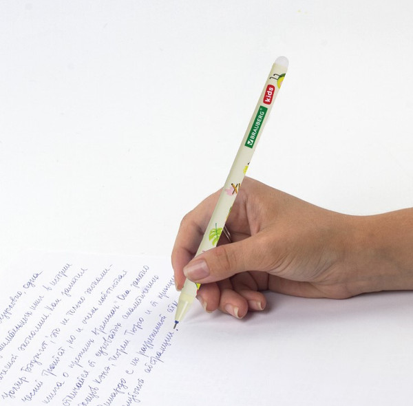 Изображение товара Набор гелевых ручек Brauberg Kids Avocado / 144100 (12шт)