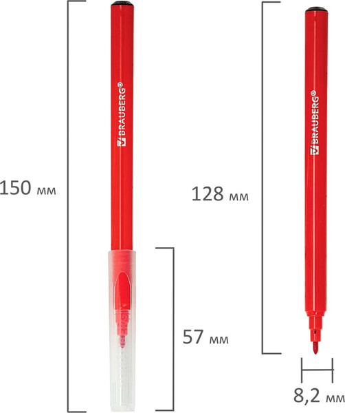 Изображение товара Фломастеры Brauberg Premium / 152505 (36цв)