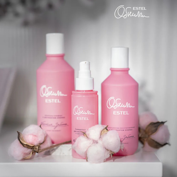 Изображение товара Набор косметики для волос Estel Объятия заботы Шампунь 300мл+Кондицицонер 300мл+Сыворотка 100мл