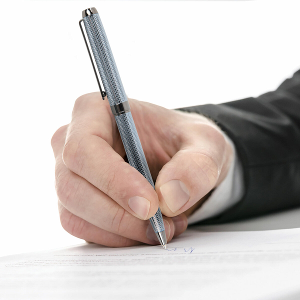 Изображение товара Ручка шариковая имиджевая Galant 144174 (корпус синий металл/детали оружейный металл)