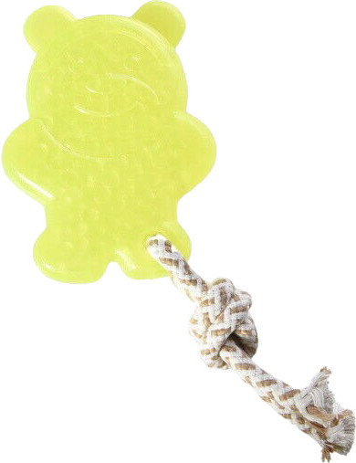 Изображение товара Игрушка для собак Homepet Silver Series мишка с канатом охлаждающий / 88407