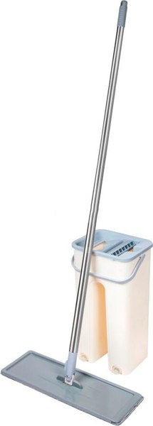 Изображение товара Набор для уборки Perfecto Linea 43-012024 (бежевый, с отжимным ведром)