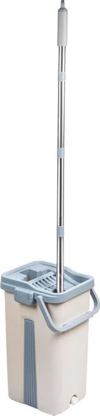 Изображение товара Набор для уборки Perfecto Linea 43-022024 (бежевый, с отжимным ведром)