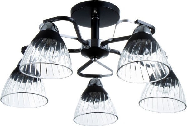 Изображение товара Люстра BayerLux Берн 9557903 (черный/хромовый)