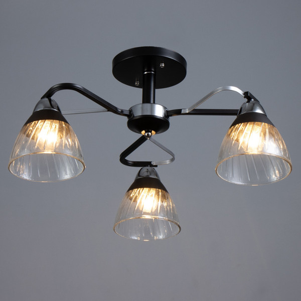 Изображение товара Люстра BayerLux Берн 9557902 (черный/хромовый)