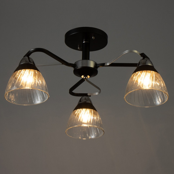 Изображение товара Люстра BayerLux Берн 9557902 (черный/хромовый)