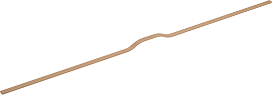 Изображение товара Ручка для мебели GAMET UA130-352-1056-R15 (золото сатиновое)