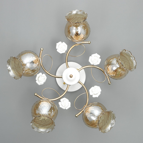 Изображение товара Люстра BayerLux Молла 9214995 (белый/золото)