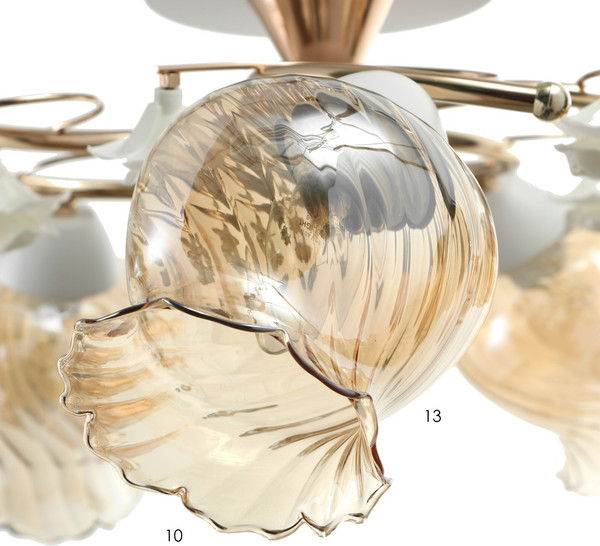 Изображение товара Люстра BayerLux Молла 9214995 (белый/золото)