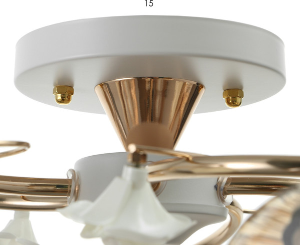 Изображение товара Люстра BayerLux Молла 9214995 (белый/золото)