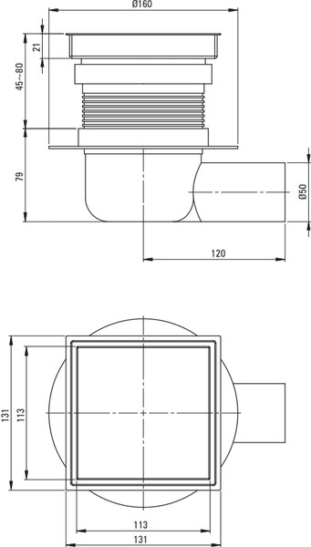 Изображение товара Трап для душа Deante KOS 001D