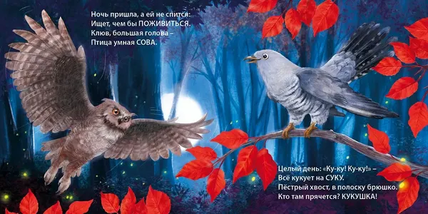 Изображение товара Развивающая книга Робинс Книжки-картонки. Загадки-рифмы. Такие разные птицы