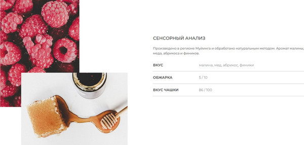 Изображение товара Кофе в зернах Pedron Burundi Kiryama (250г)