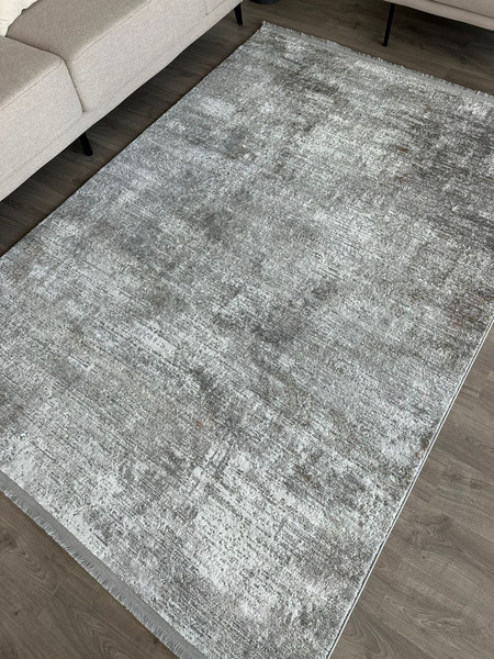 Изображение товара Ковер Radjab Carpet Порто HL708 Прямоугольник 11797RK (1.6x2.3, Grey)