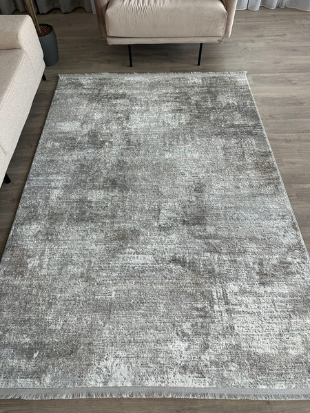 Изображение товара Ковер Radjab Carpet Порто HL708 Прямоугольник 11797RK (1.6x2.3, Grey)