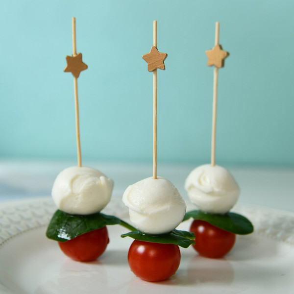 Изображение товара Набор шпажек для канапе Мультидом Космос VL80-591 (24шт, золото)