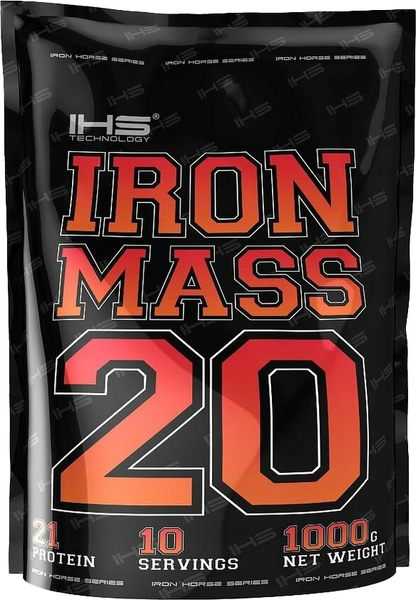Изображение товара Гейнер IHS Iron Mass 20 (1кг, шоколад)